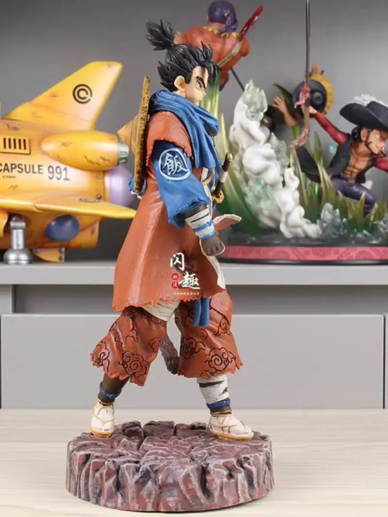 Нова 30 см Dragon Ball Аниме Фигурка Самурай Сон Гохан Гоку Броукбек Фигурка Супер Саян Модел Статуя Декорация Играчка Рожден Ден
