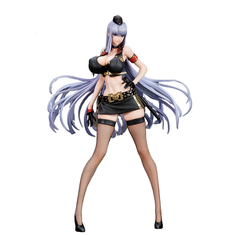 Original Genuine quesQ Valkyria Chronicles 4 Selvaria Ble Swimwear Anime Figure Collectible Boxed Statuette Model Doll Gifts