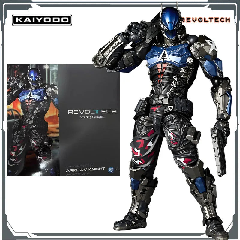 Kaiyodo Original Revoltech Batman Beyond&Arkham Knight Anime Figures Toys for Boys Christmas Gift Collectible Model Ornaments