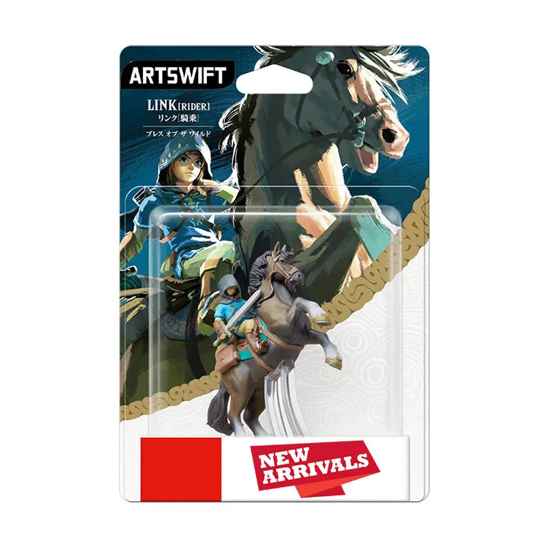 ARTSWIFT Store Link Rider Breath of the Wild Figurine Original Asian Version Region Free Brand New Gifts For Friends