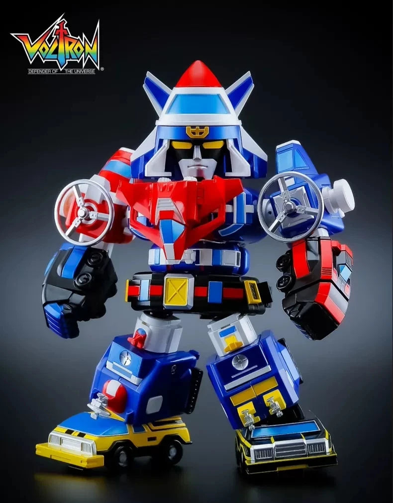 【MT】Action Toys ES Alloy Voltron Lion Force Warrior King of Beasts Mecha Fleet Fifteen Body Combination Model Toy Mecha