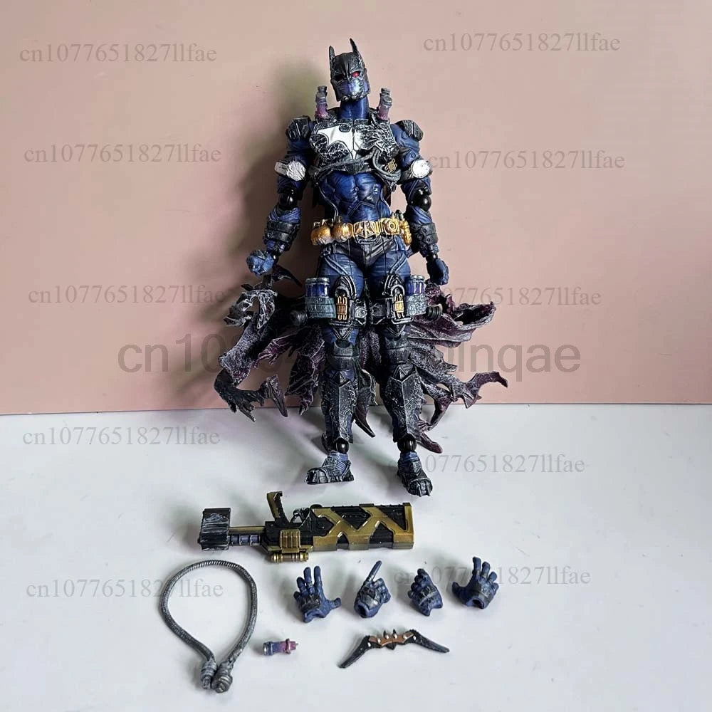 PLAY ARTS Kai Bruce Wayne Figure Rogues Gallery Fries Freeze Character Bad Guys Action Figure Model Toys Room Ornament Gift