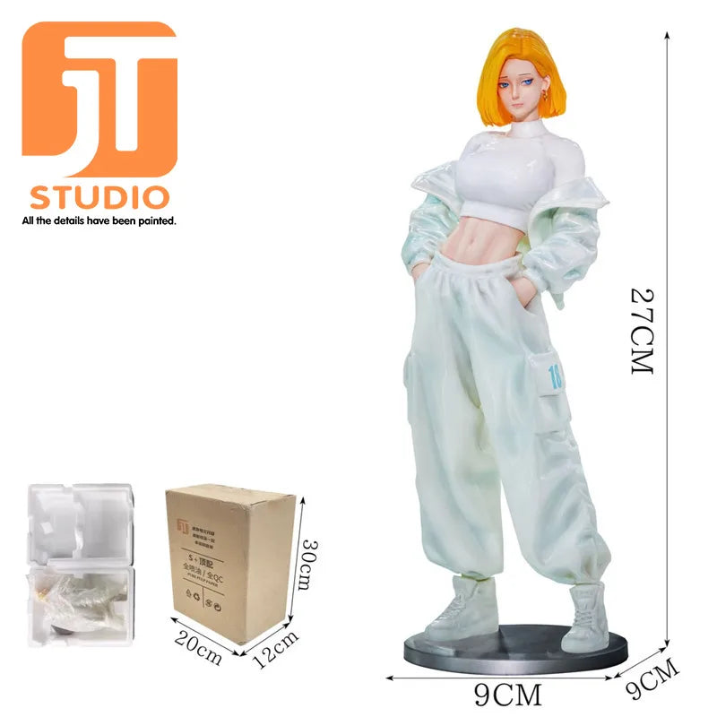 JT Studio Dragon Ball Z Goku Vegeta Gogeta SSJ1 SSJ2 SSJ4 SSJ3 Vegetto Dragonball Anime Model Figure GK Statue DBZ Figurine Toys