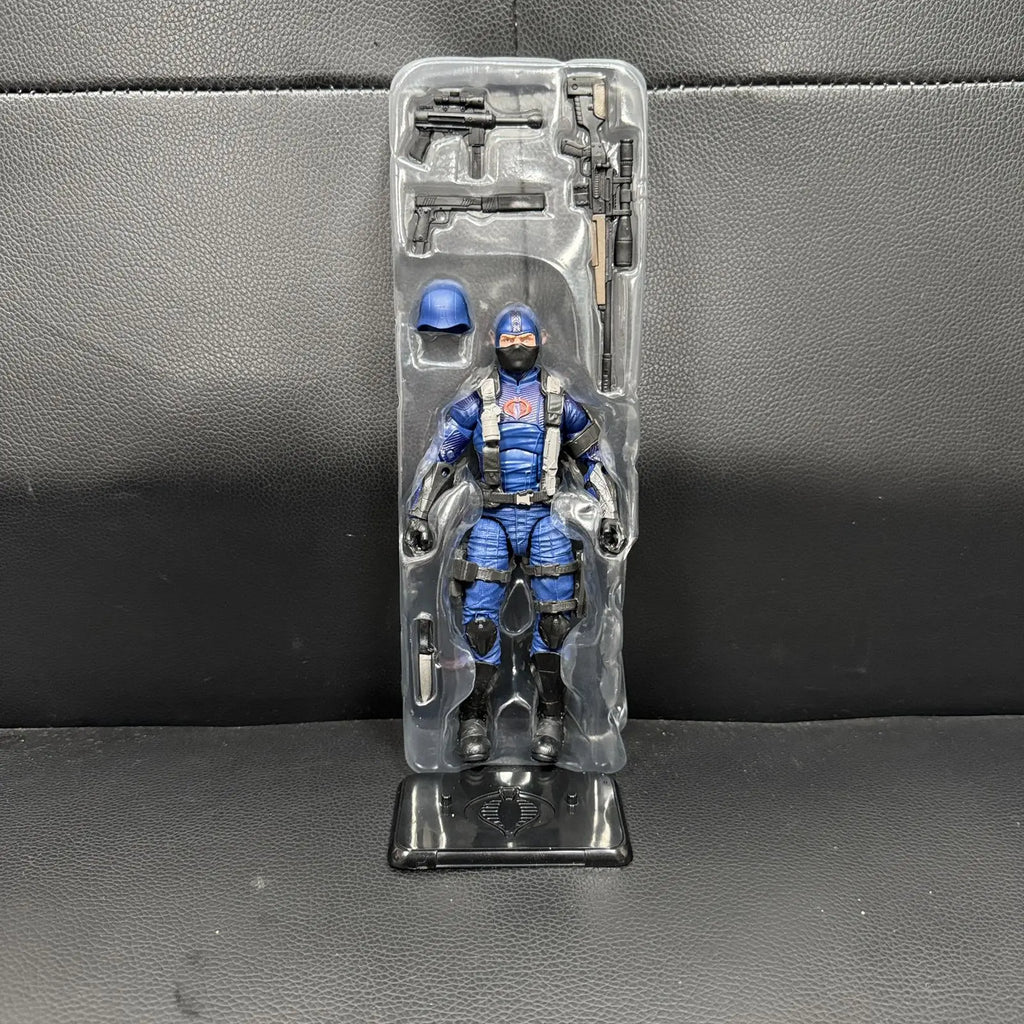 In Stock Hasbro G.I. Joe Classified Series Retro Snake Eyes Cardback Cobra Trooper Action Figure Bulk Model Toys Gifts