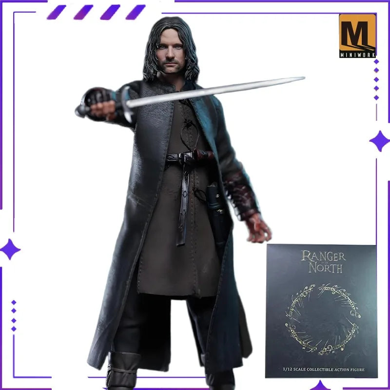 Brand New MINIWORK Original Northern Ranger Aragon Doujin 1/12 Movie Movable Doll Toy Boy Gift Collection in Stock