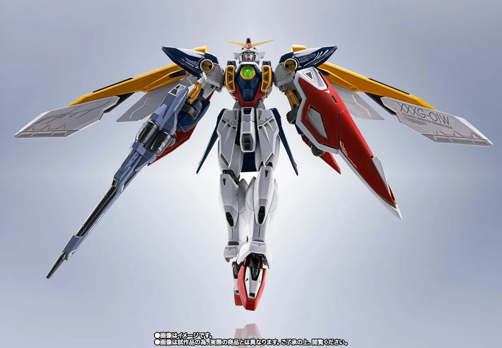 In Stock Genuine BANDAI Mobile Suit Gundam W METAL ROBOT SPIRITS Wing Gundam Figure Anime Action Model Toy