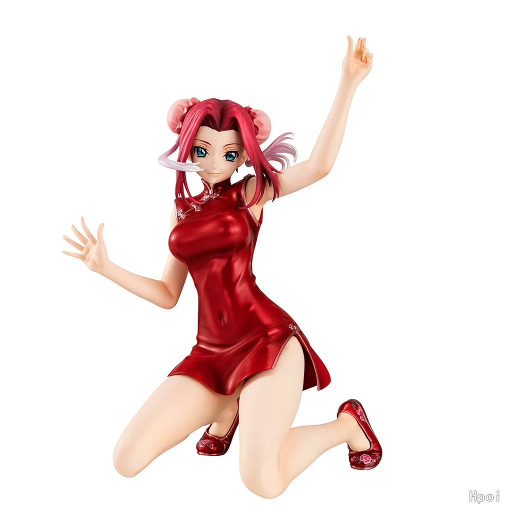【UA】MegaHouse GEM Series CODE GEASS Lelouch of The Rebellion Kallen Red Moon Figure Model Toy Gift