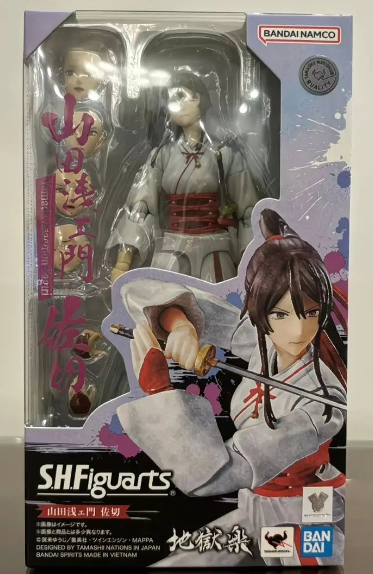 New in Stock Bandai S.H.figuarts Gabimaru Yamada Asaemon Sagiri Hell's Paradise: Jigokuraku Action Figure Collectible Toy Gift