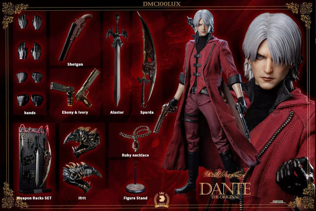 【In Stock】Asmus Toys DMC100LUX Devil May Cry Dante 1/6 Action Figure