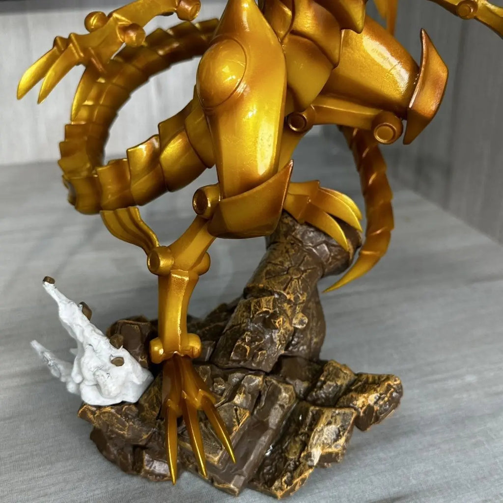 27cm Raa no Yokushinryuu Anime Figure Yu-Gi-Oh! Duel Monsters Yami Yugi Action Figure Dark Magician Girl Figurine Model Doll Toy
