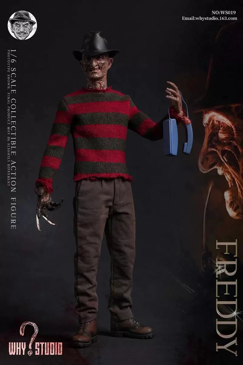 【MT】Original WHY STUDIO NO:WS019 Jason Vs. Freddie FREDDY 1/6 Action Figure Toy Collection