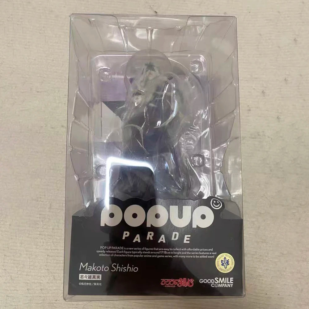 100% Original in Stock Good Smile Company Pop Up Parade Rurouni Kenshin Shishio Makoto Anime Figure Action Figure Birthday Gift