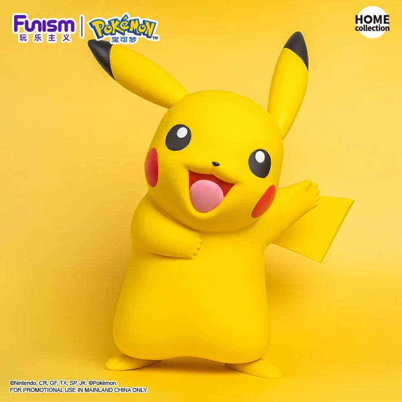 Funism Large Size Pokemon Action Figure Set - Charmander Squirtle Bulbasaur Gengar Anime Collectible Toys Gift For Fans