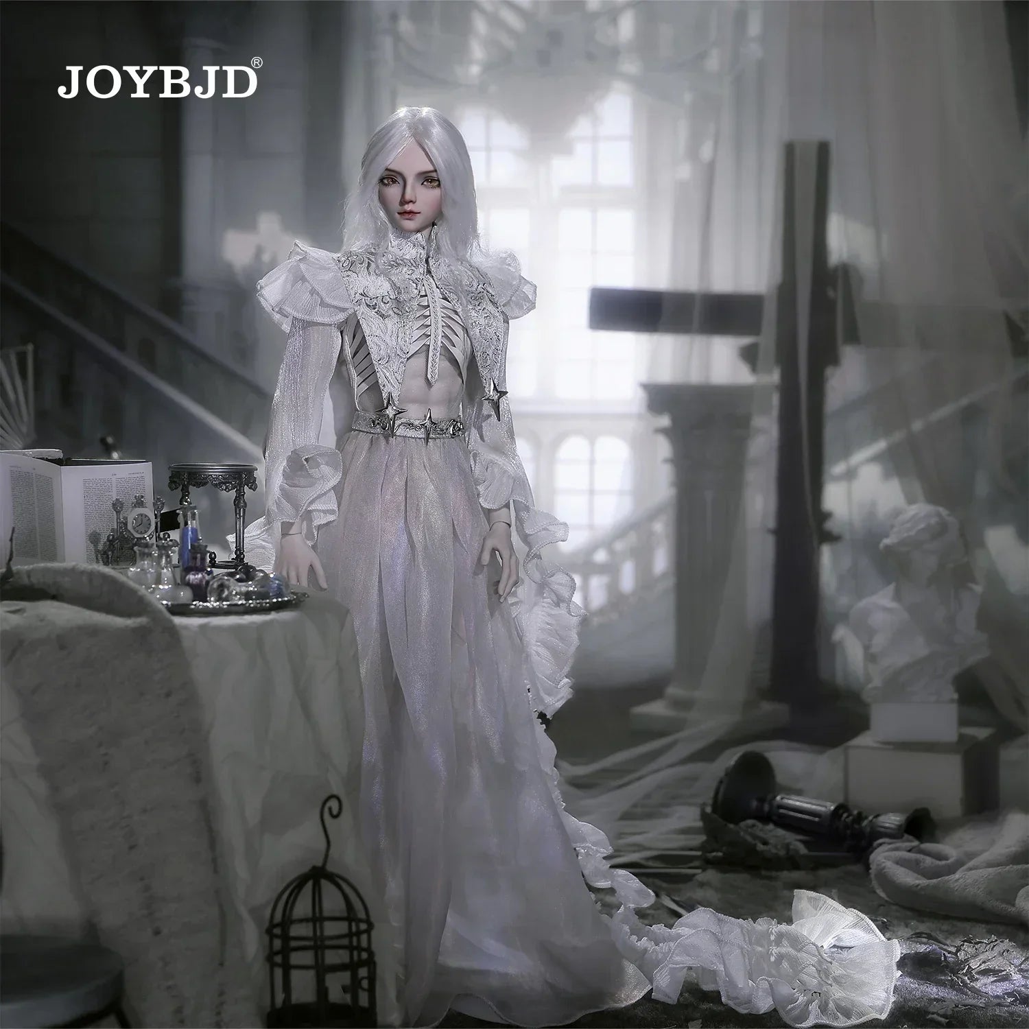 Joybjd Darkne Doll Bjd 1/4 Male Bailang Body Pharmacist Wizard Fantasy Angel Full Set Resin Toy