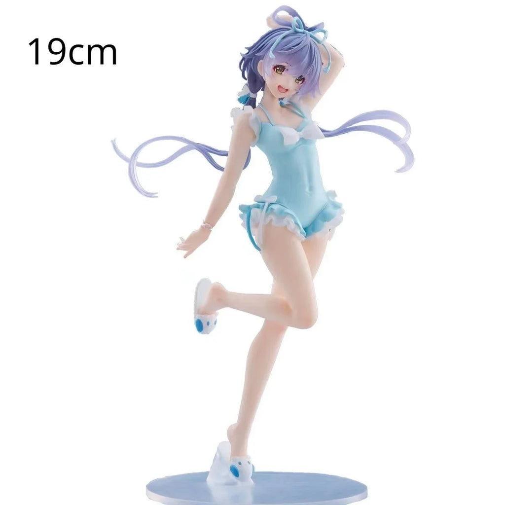 New hatsune miku Hatsune Anime Figures Collecting Summer Bikini Sweet Girl PVC Action Figures Glow Dancer Model Toys