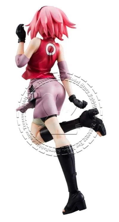 In Stock Original Genuine MegaHouse Naruto Shippuden Sakura Haruno 200mm PVC Collectible Figure