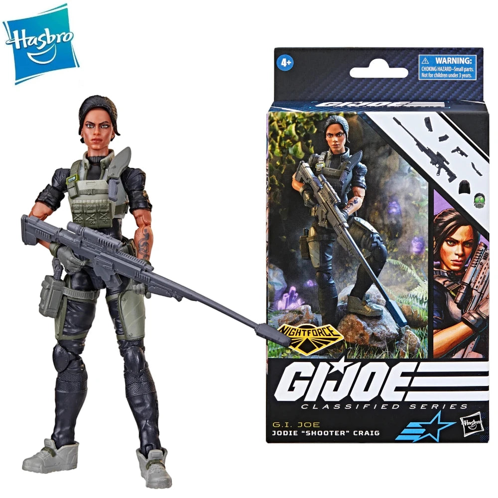 in stock G.I. Joe GI Joe Classified Series 6" 090 Night Force Jodie Shooter Craig Action Figure Model Toy Hobby Gift