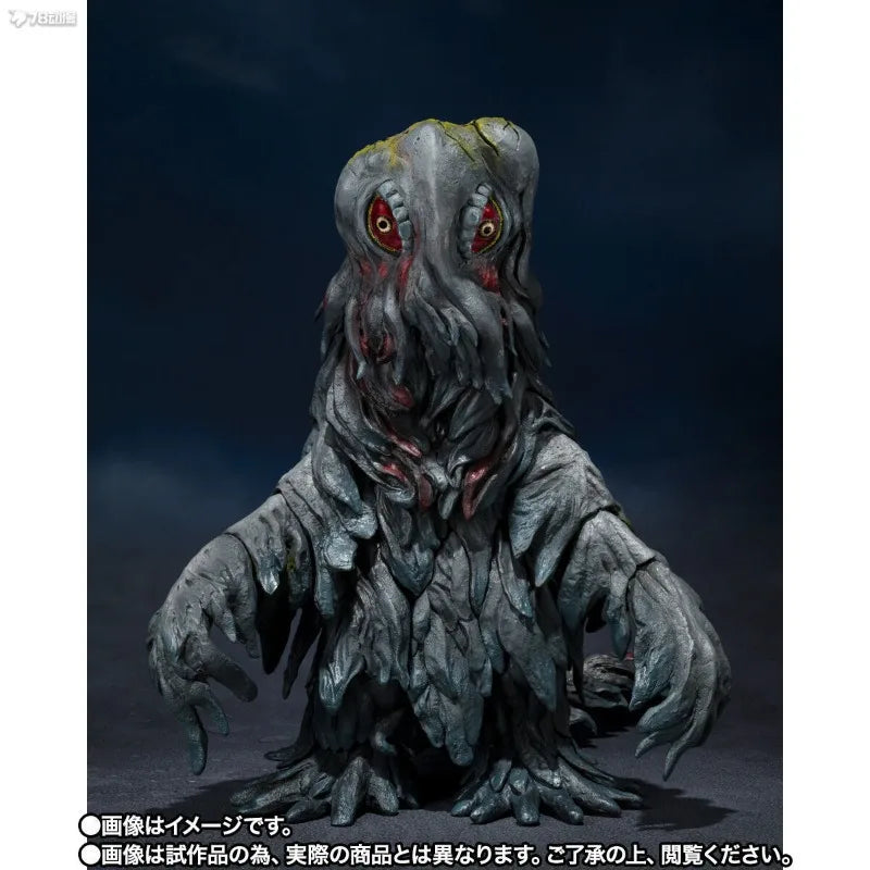 BANDAI Original S.H.MonsterArts Series Hedorah  Anime Action Figure Assembly Model Toy Collectible Model Ornaments Gifts for Boy