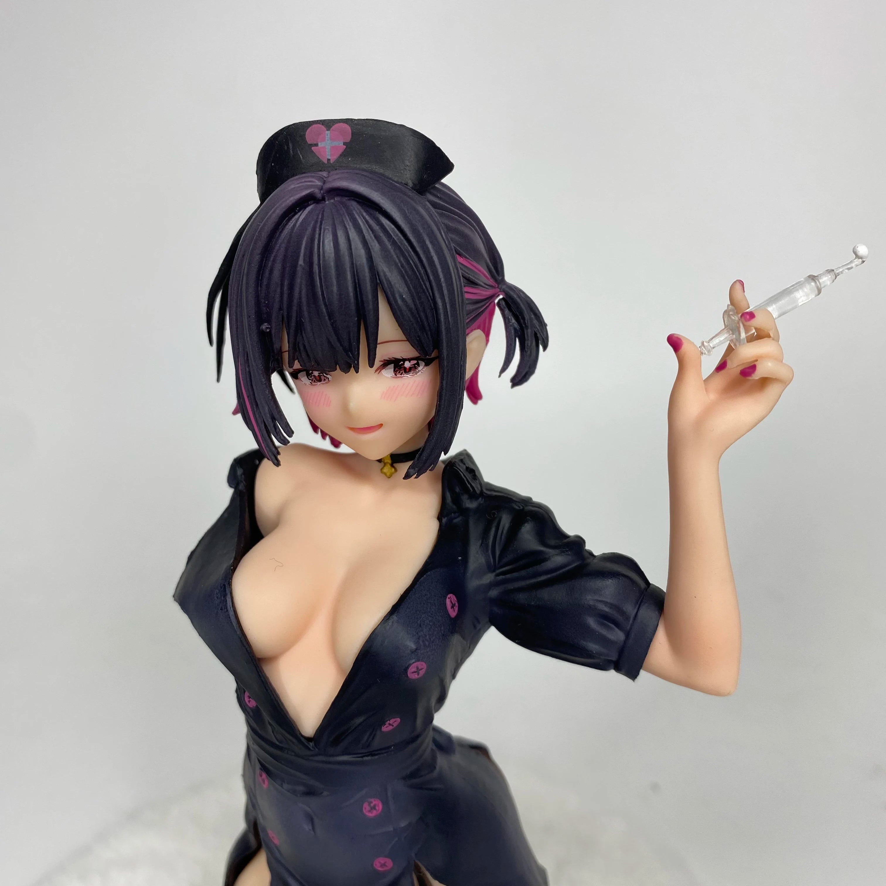 Beautiful Girls Hospital Nurse sisters Sono Shizuru&Snowy Love Statue Animation Model Handmade Decoration