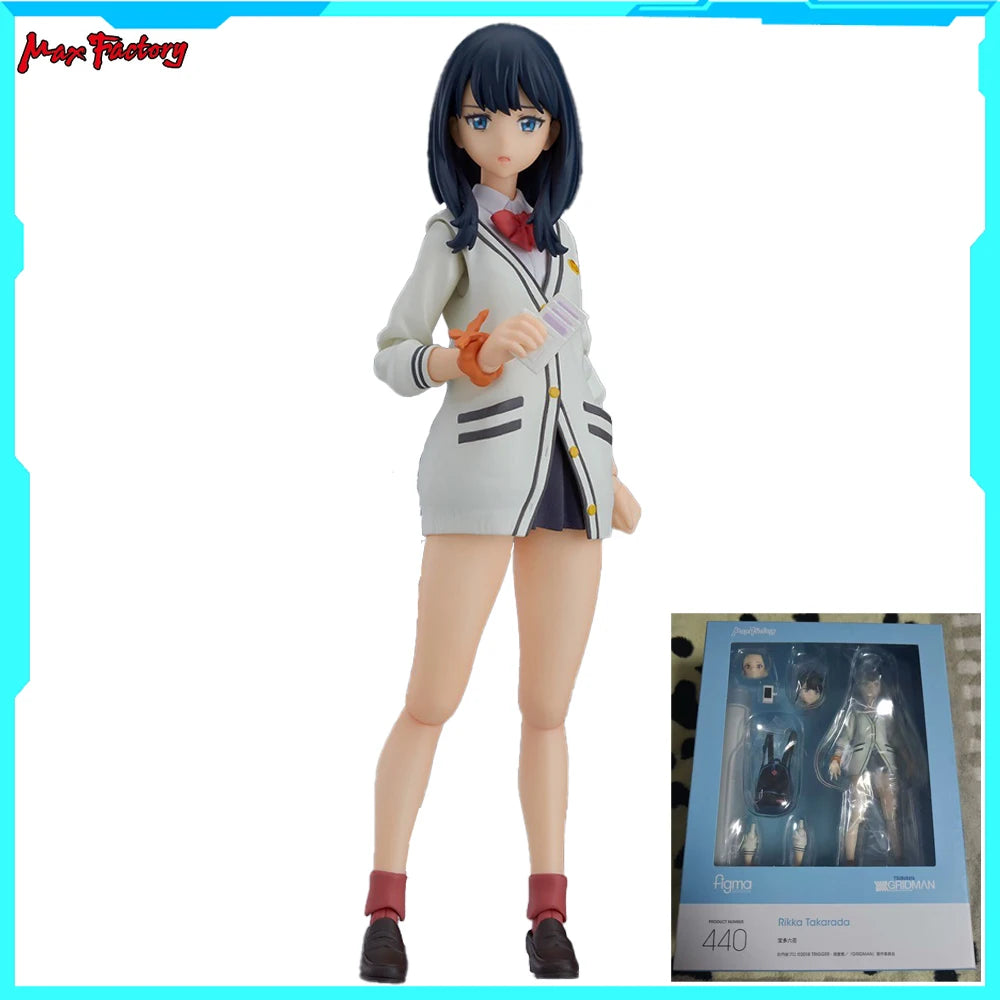 100% Original in Stock Max Factory Figma #440 Takarada Rikka Anime Figure Action Figure Model Decoration Birthday Gift