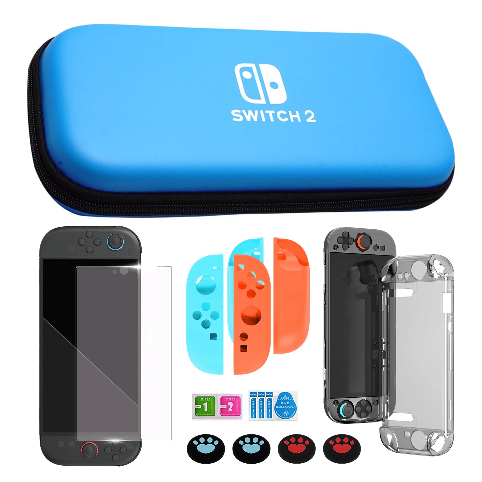 2025 New Nintendo Switch 2 Travel Carrying Bag Protective Cover Hard Shell Pack Game Travel Storage Bag Joy-Con Protective Cover