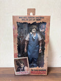 NECA Texas Chainsaw Massacre - Leatherface with Old Lady Mask 8" Clothed Action Figure Model Doll Garage Kit