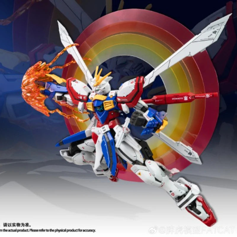 In Stock Fat Cat 002 Model RG 1/100 GF13-017NJⅡ God Assembly Model Anime Action Figure Assembly Collectible Desk Decor Model Toy