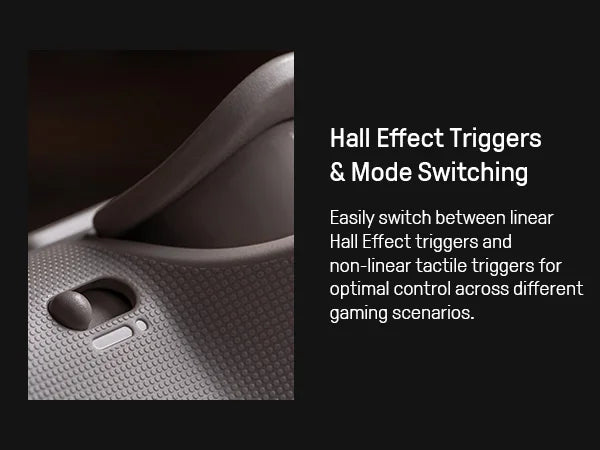 8BitDo - Pro 3 Bluetooth Controller for Switch 1/2 Windows, Apple, with TMR Joysticks, Switchable Triggers, Swappable Button