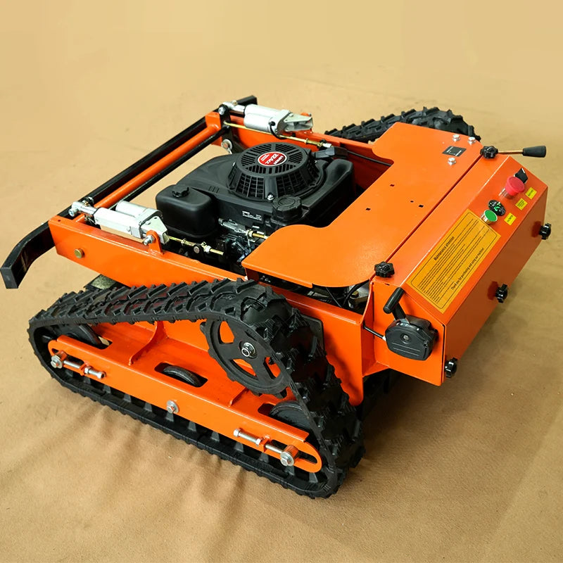 Customized  remote control lawn mower Crawler Remote Control Orchard Lawn Weeder River Embankment Slope Lawn Mower Wasteland