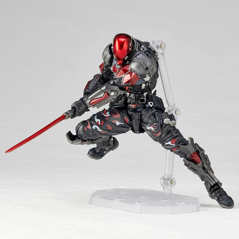 AMAZING YAMAGUCHI Arkham Knight Batman Red Hood Robin Jason Todd Figuarts Game KAIYODO Action Figure Model Toy Collection Gift