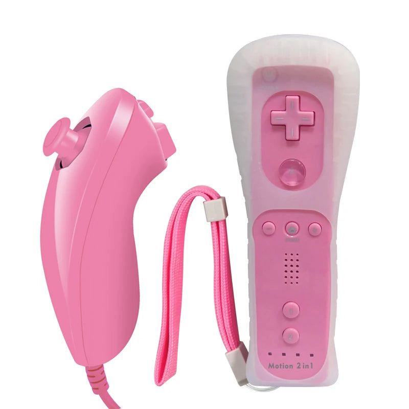 For Nintendo Wii remote And nunchuk Controller With Motion Plus