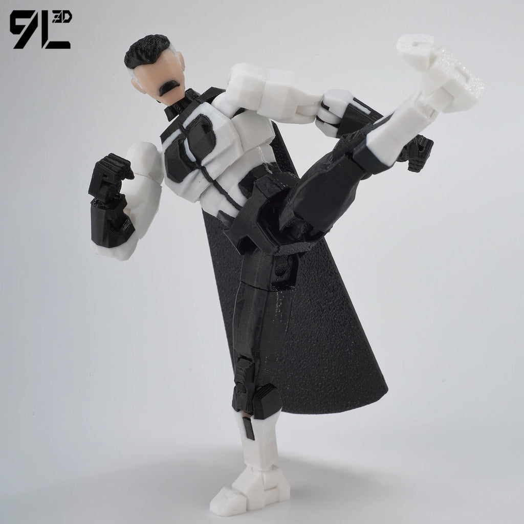 9L3D Dummy13 Unbesiegbarer Omni-Man-Verrat Anime Mehrgelenk-Shapeshift-Spielzeug Kampf-Actionfiguren Freundgeschenk Lucky Titan13