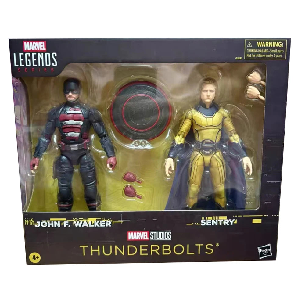 [In-Stock] Hasbro Marvel Legends Series John F. Walker and Sentry (THUNDERBOLTS*) 15cm 2-Pack Action Movie Figure Model Toys