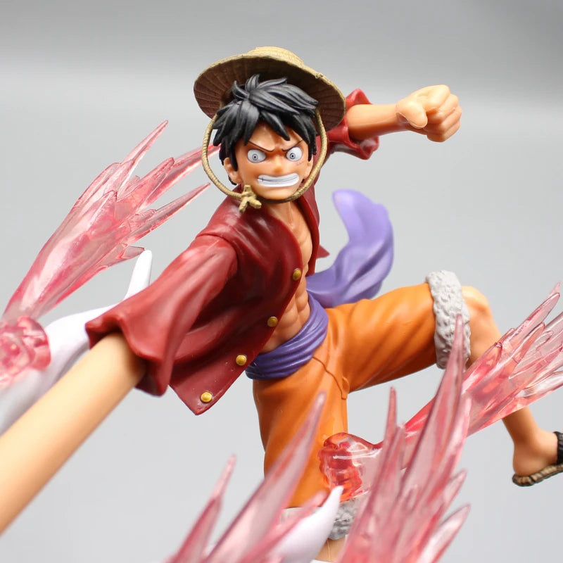 29cm One Piece Luffy Long Hand Anime Figures Nika Luffy Gear 2 Action Figurine Pvc Statue Model Doll Collection Toy Decora Gifts