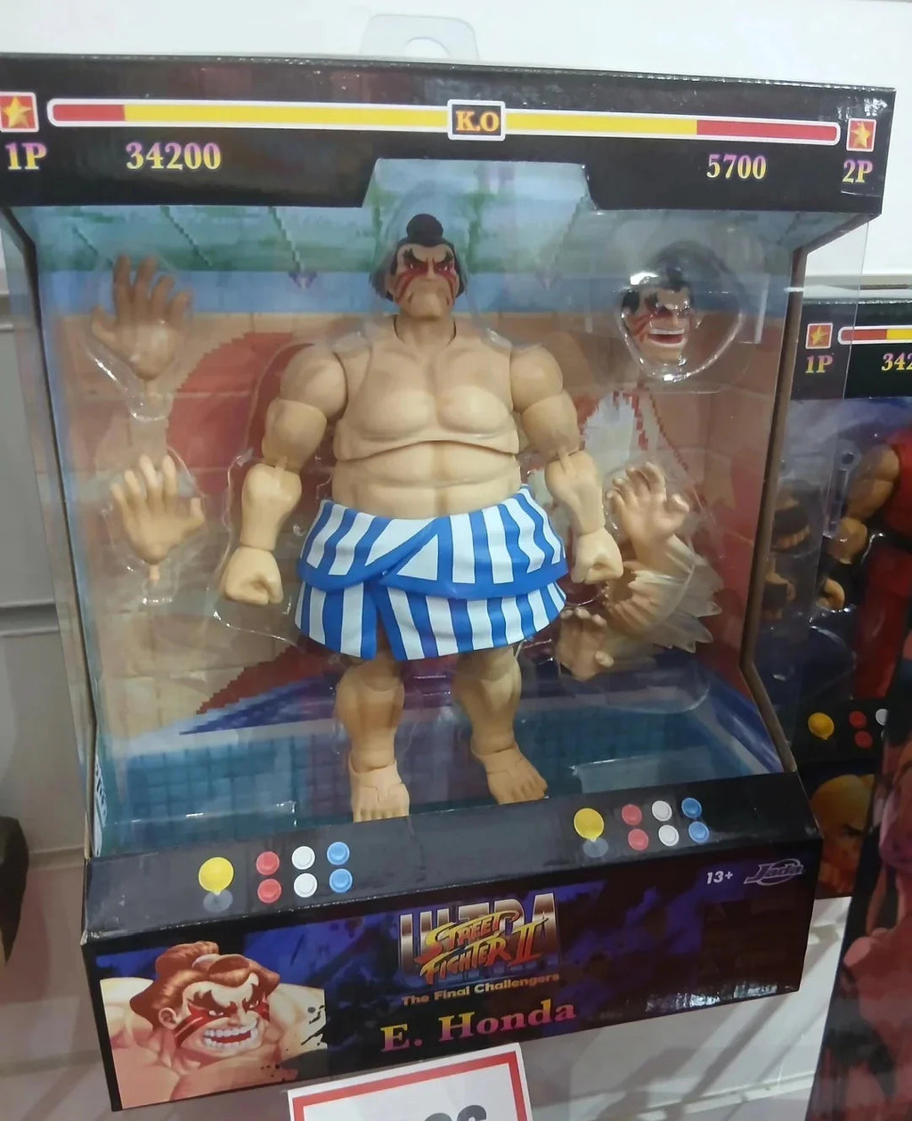 In Stock Originate JADA TOYS SF AKUMA Gouki Balrog E.Honda Edmond Honda Cammy White Movable Model Game Anime Figures Model Toys