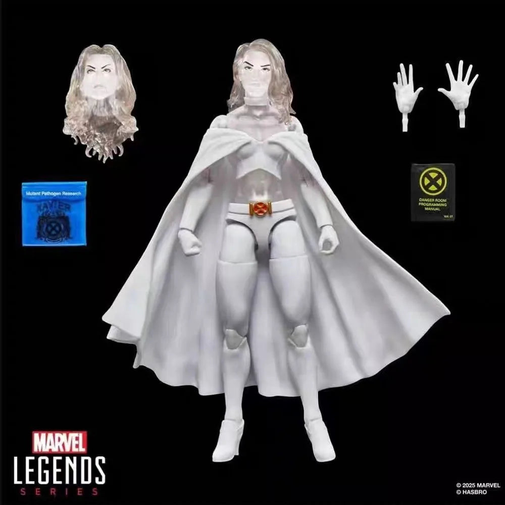 Hasbro Marvel Legends Series Emma Frost (DIAMOND FORM) 15cm Action Figure Collection Original Toys Model Gifts