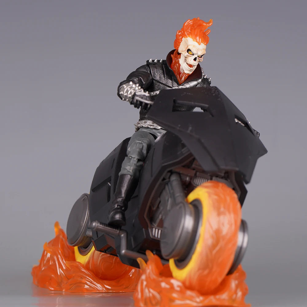 Legends 85th Anniversary Ghost Rider 6" Anime Figurine Action Figure Exclusive GK Collection Model Statue Customized Toys Gifts