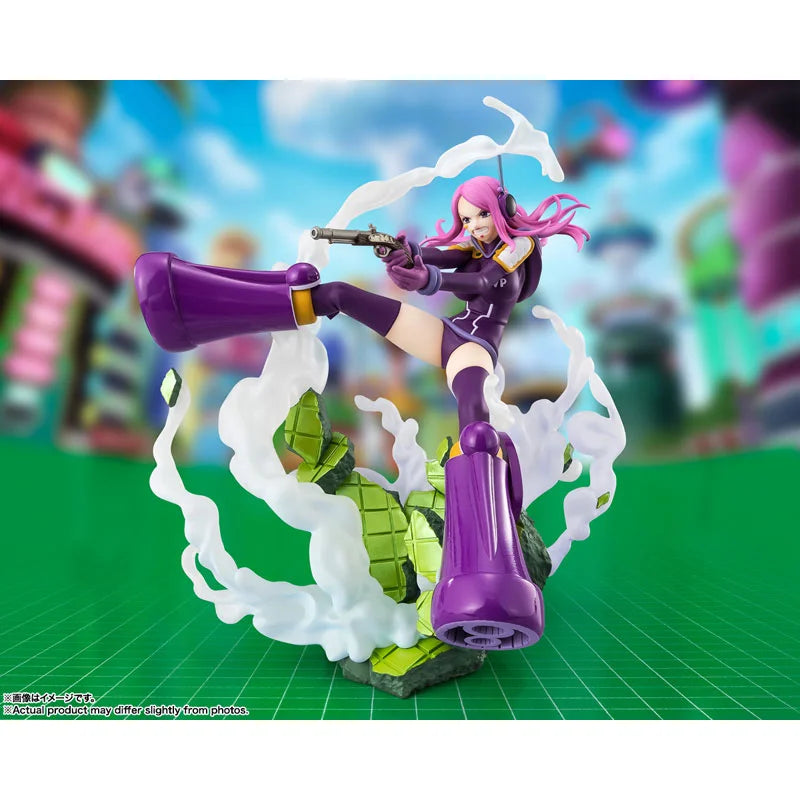 Original Bandai Figuarts ZERO Super Fierce Battle Jewelry Bonney NDE ONE PIECE Action Figure Anime Model Collectible Toys Gift