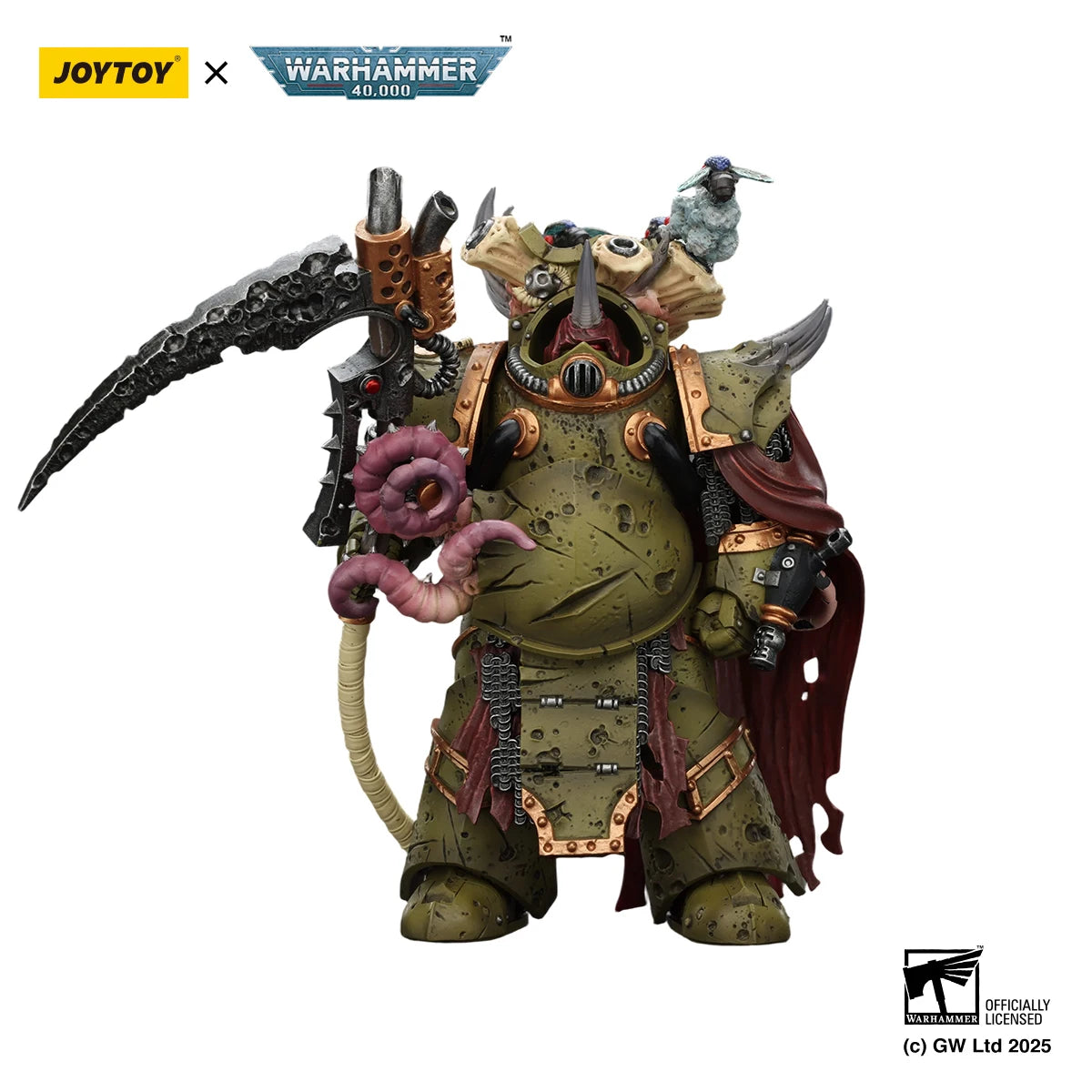 [Pre-order]JOYTOY Warhammer 40K 1/18 Action Figure Death Guard Deathshroud Terminator 3PCS Anime Military Model