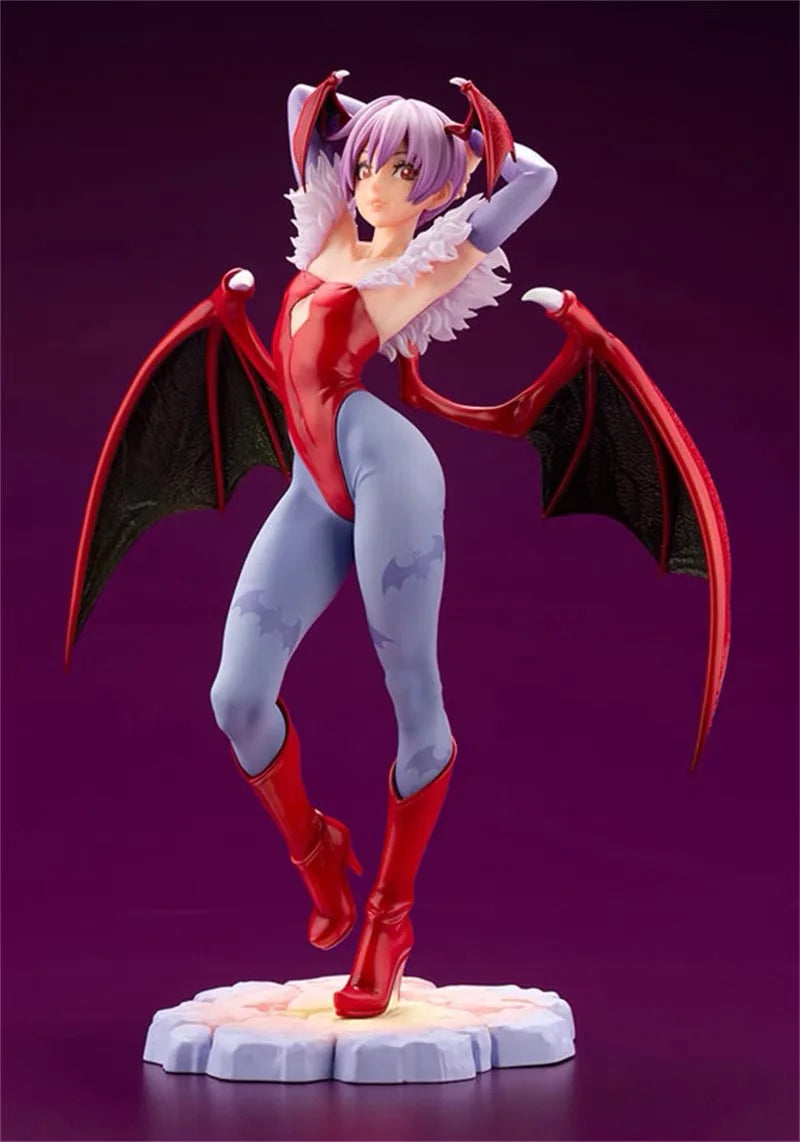 Darkstalkers Morrigan Aensland Lilith Felicia Anime Action Figure Kid Toys Model Toy Birthday Christmas Gift  ﻿