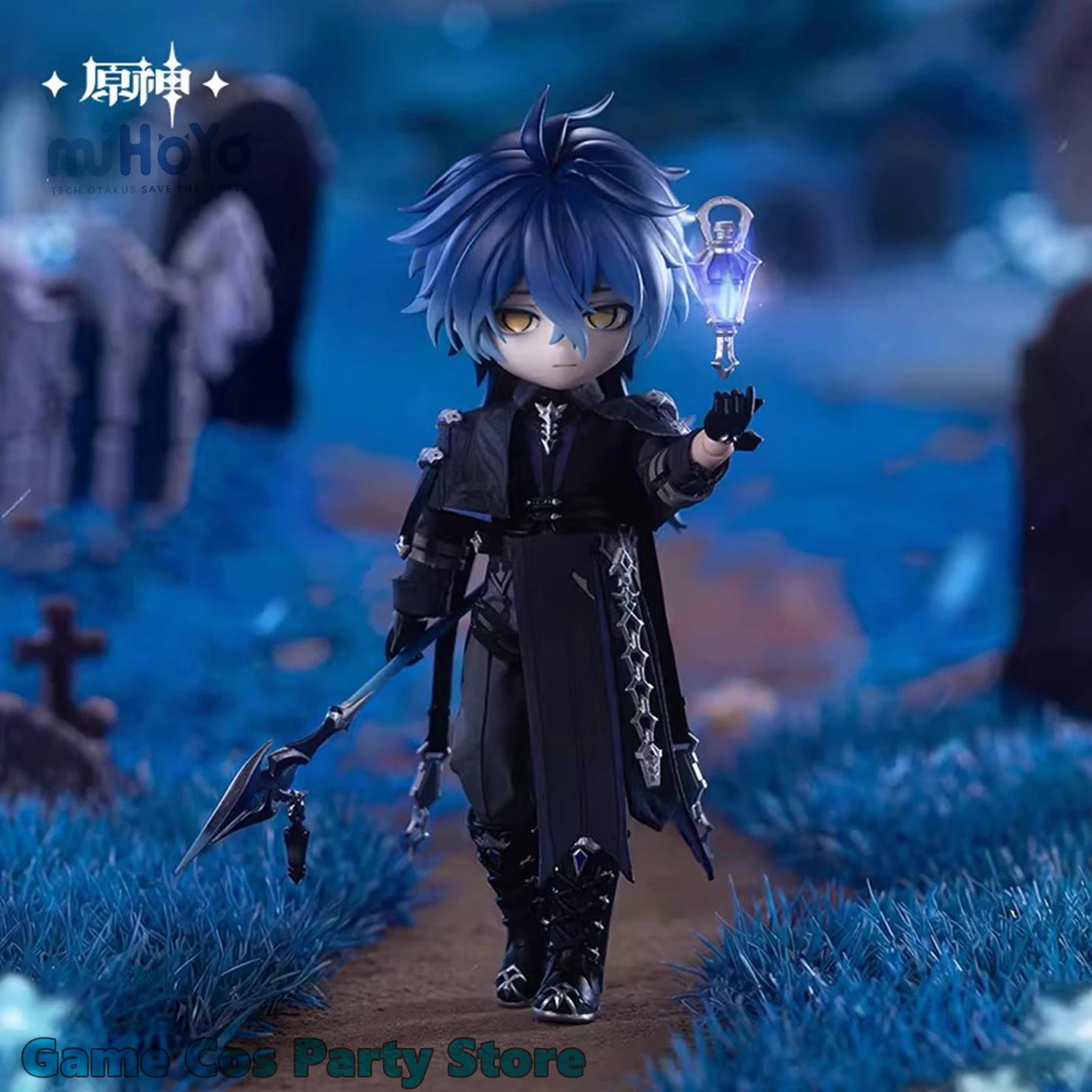 [Genuine] Flins 1/12 Movable Dress-Up Dolls Genshin Impact Nod-Krai The Lamplighter Statue Anime Cartoon Model Cosplay Ornament