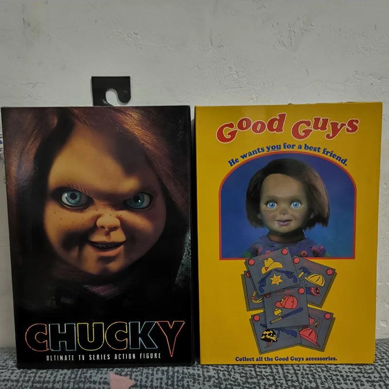 NECA Good Guys Ultimate Chucky 2 Doll Child's Play PVC Action Figure Collectible Model Toys Christmas Gift