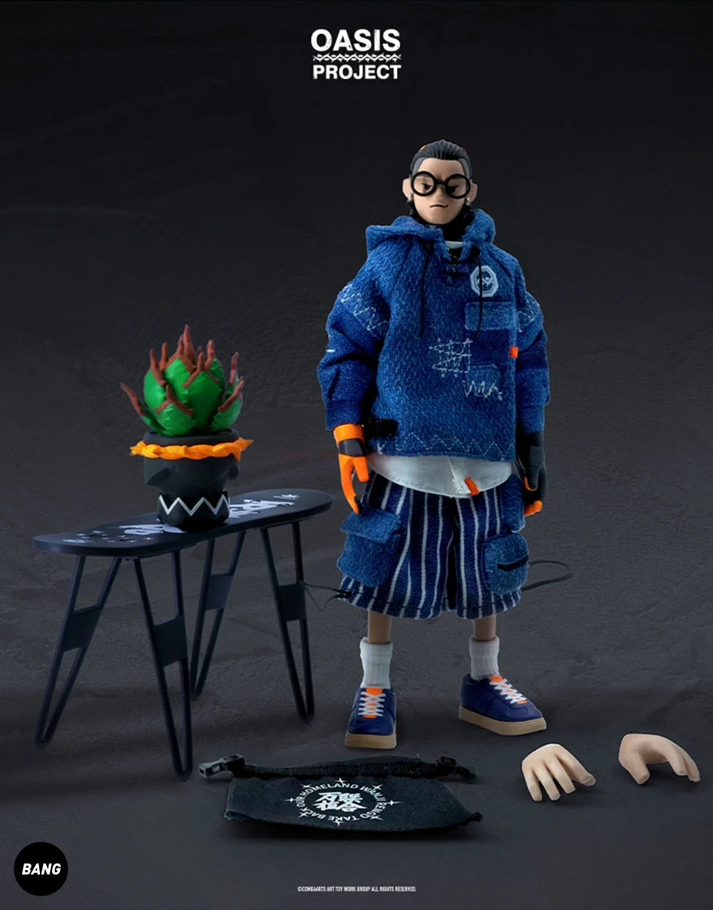 Come4arts 20cm Oasis Project Mapo Dr.J Animal Rescue Society Anime Trendy Fashion Toy Action Figure Free Shippi Gift