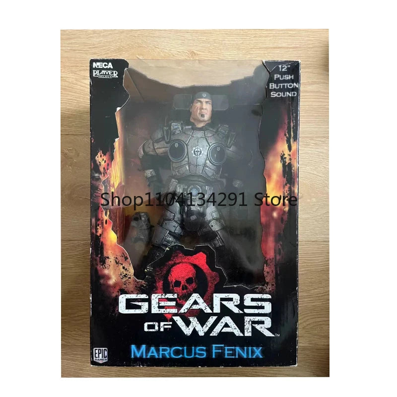 Original Storm Toys 1/12 Marcus Fenix Gears of War Soldier Model 6'' Beast Rider 18 cm Action Figure Model Gift Collection