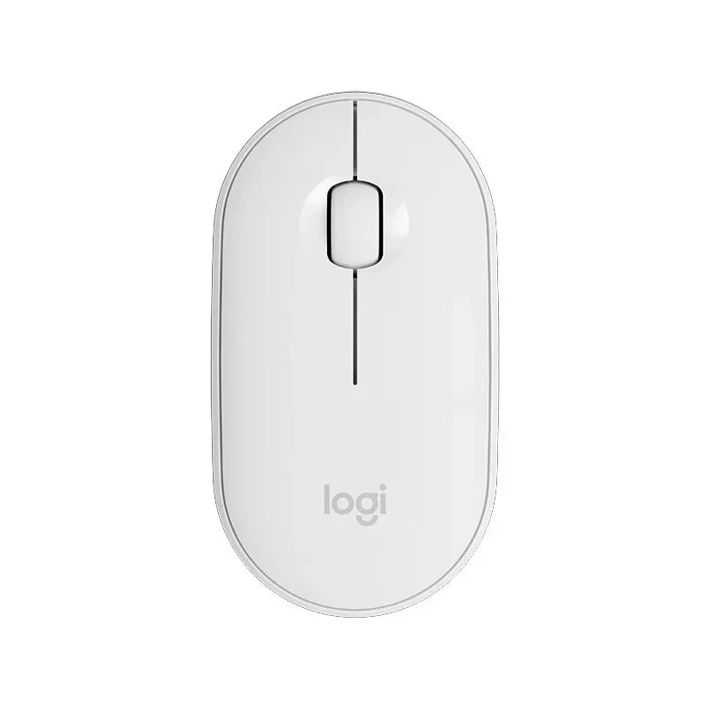 Logitech PEBBLE M350 Laptop Tablet Mouse Wireless Bluetooth Mouse Light and Thin Mute Office Mini Mouse