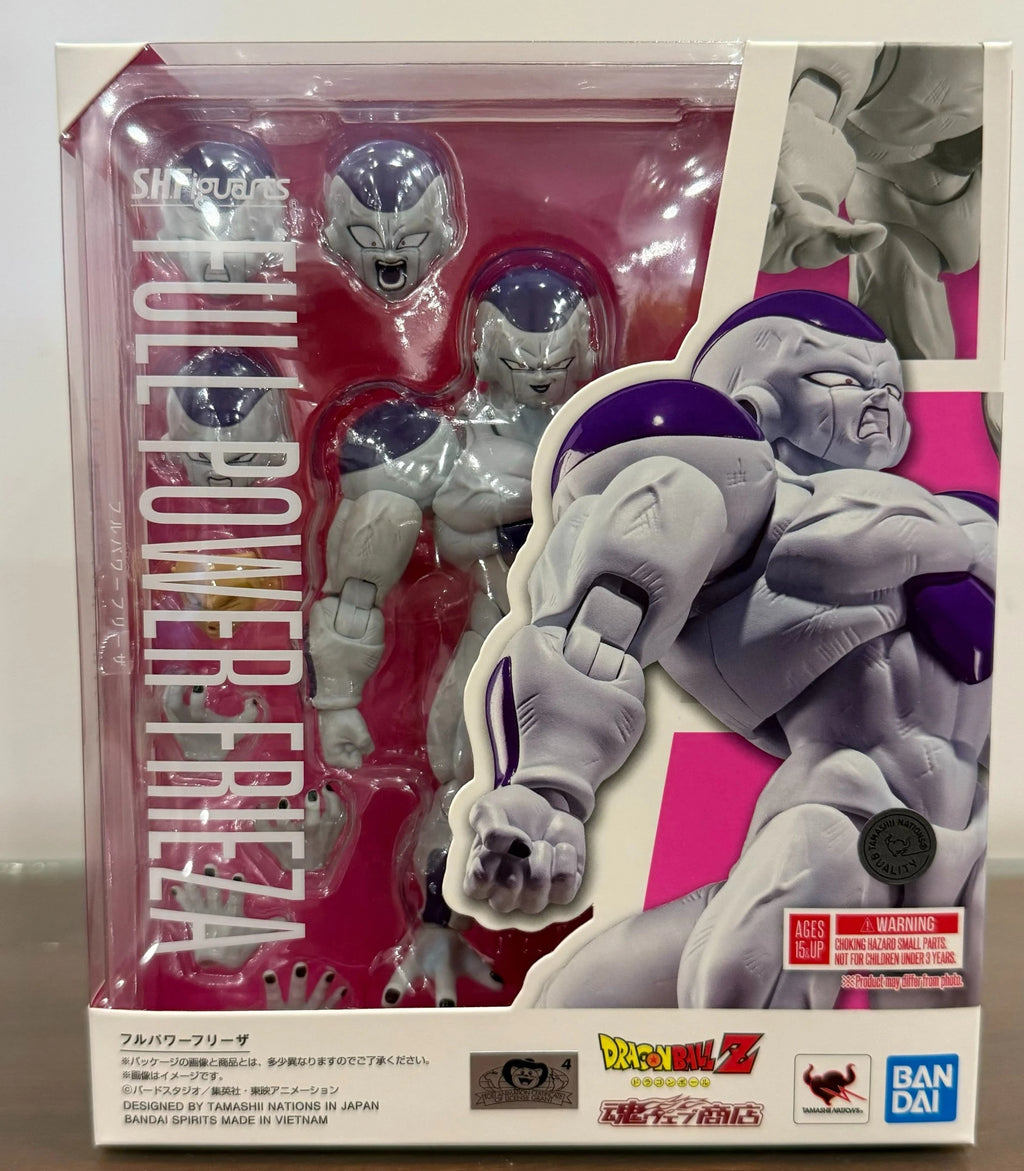 In Stock Bandai Original S.H.Figuarts SHF Dragon Ball Frieza Full Power Anime Action Figure Collectible Model Toy Gift for Kids