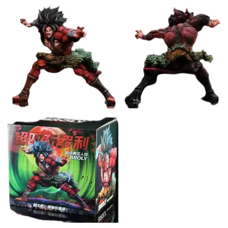 Dragon Ball Broli Super Saiyajin 28 cm handgefertigte Animationsfigur Modell Statue Sammlerstück Desktop-Dekoration Actionfigur Geschenk