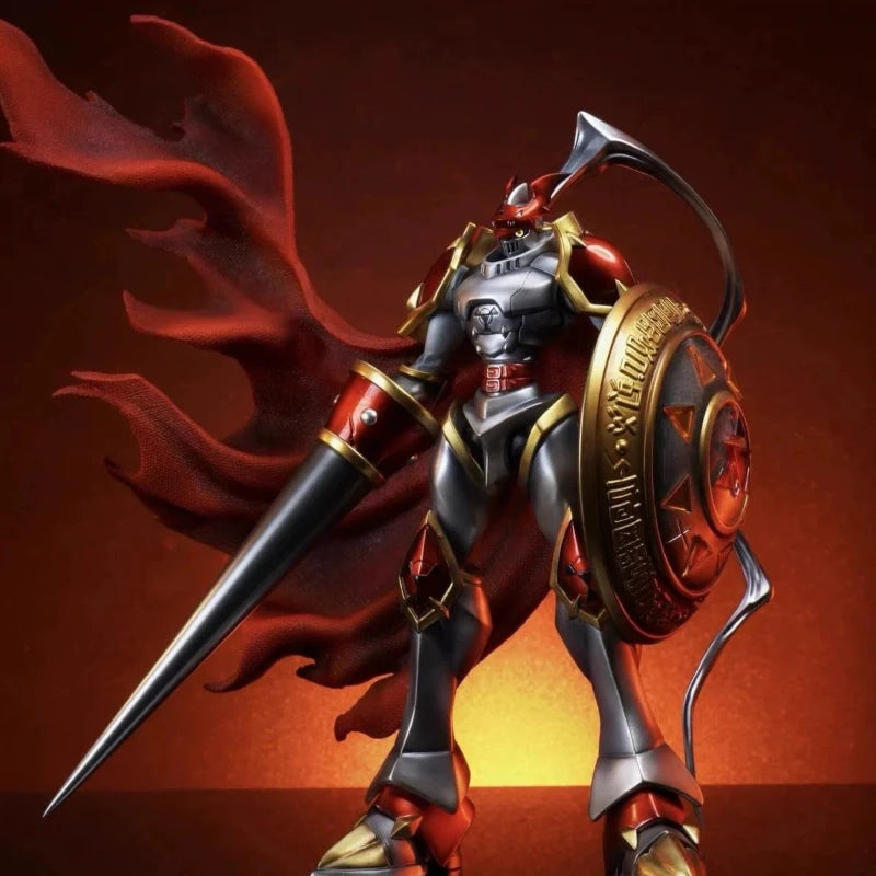 40cm Digimon Gallantmon Matsuda Takato Anime Figures Guilmon Royal Knights Duke Peripheral Pvc Model Desktop Ornaments Gifts Toy