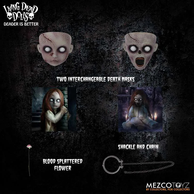In Stock MEZCO Ant 10-inch Living Dead Doll Returns Series POSEY Percy Deluxe Edition Figure Collectible Gift