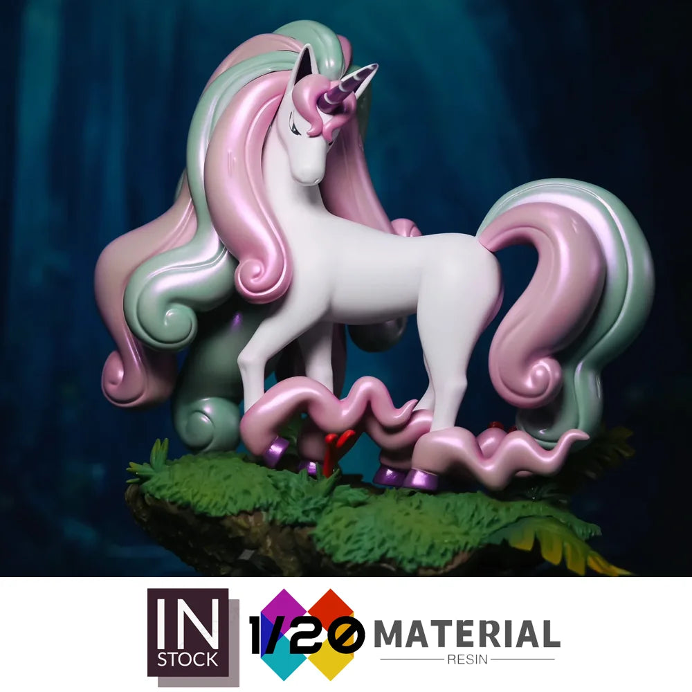 [In Stock]1/20 Resin Scale World [YH][LIMOUSINE] - Galarian Ponyta & Rapidash[Split RE-MENT]